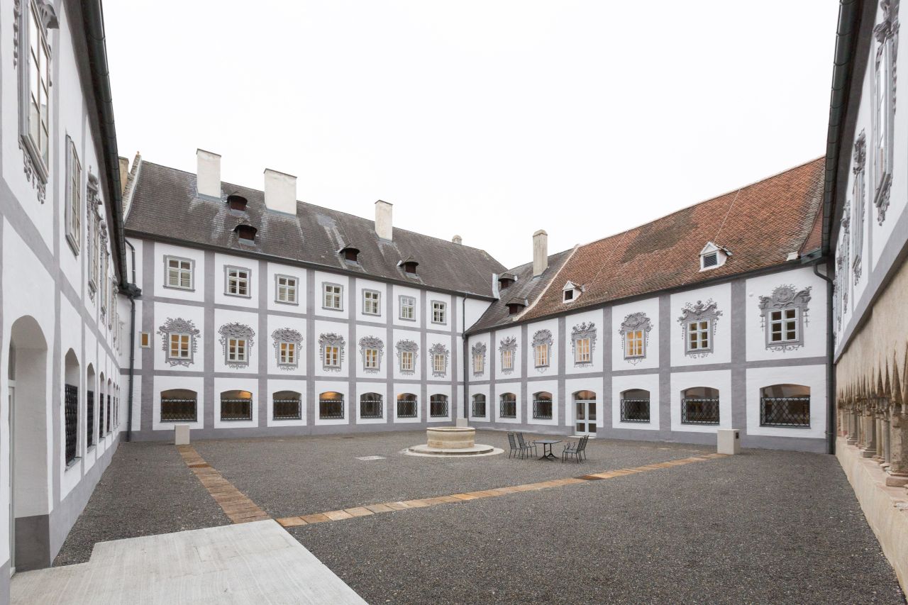 Blick in den Innenhof